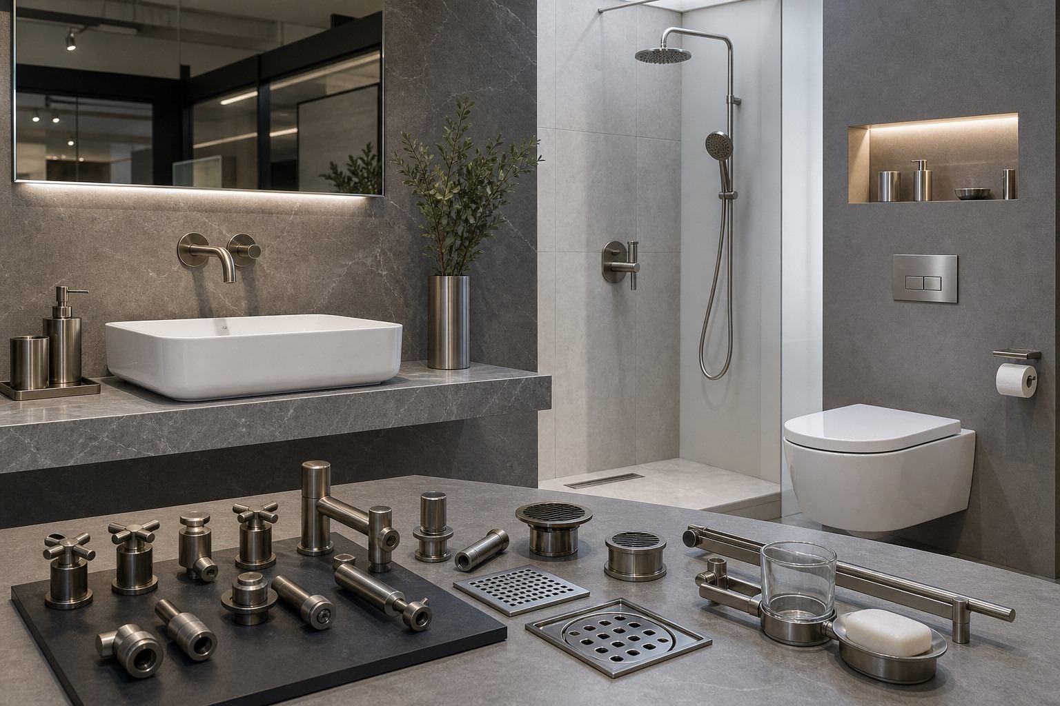 Bathroom equipment sourcing